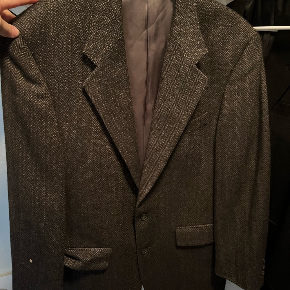 Olivers Gray Herringbone Suit Jacket